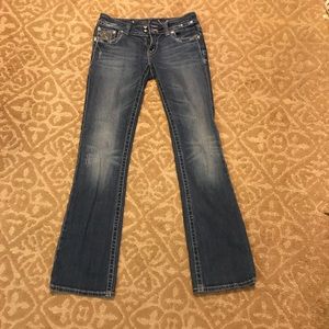 Miss Me rare rhinestone bootcut